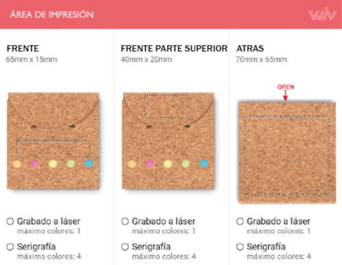 Notas adhesivas FOLDCORK - Imagen 4