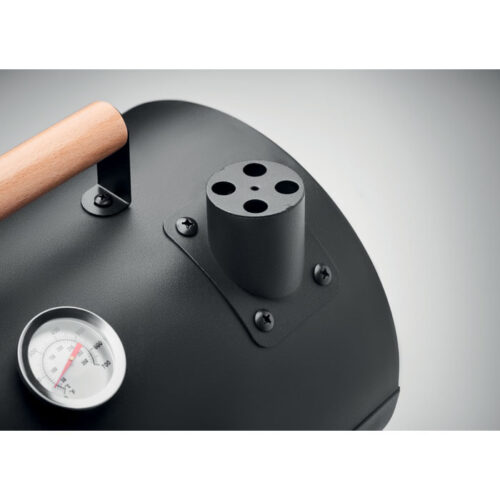 Barbacoa portátil personalizada CHIMEY con tapa y chimenea