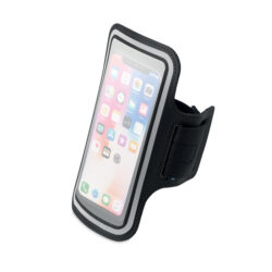 Brazalete deportivo personalizado para celular ARMPHONE + con frontal táctil y banda reflectante