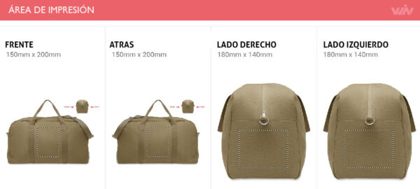 Bolso de viaje DUFFAS - Imagen 4