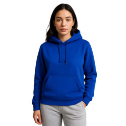 Hoodie unisex personalizado con capucha, cordón ajustable y bolsillo frontal