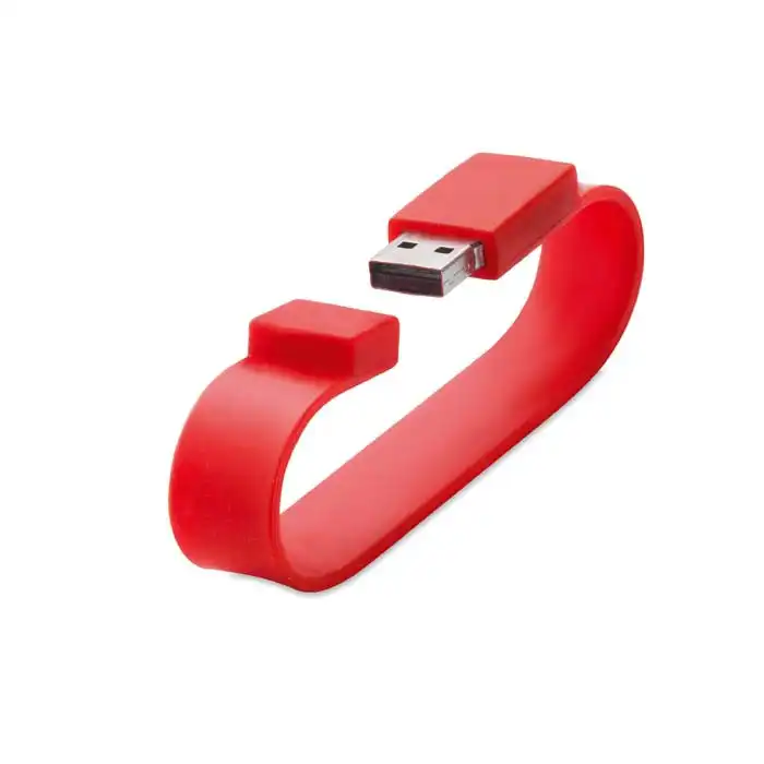 Pulsera USB promocional personalizada DataBand de silicona con memoria integrada