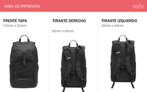 Mochila nylon BAGGA - Imagen 10