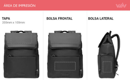 Mochila porta laptop DAEGU - Imagen 9