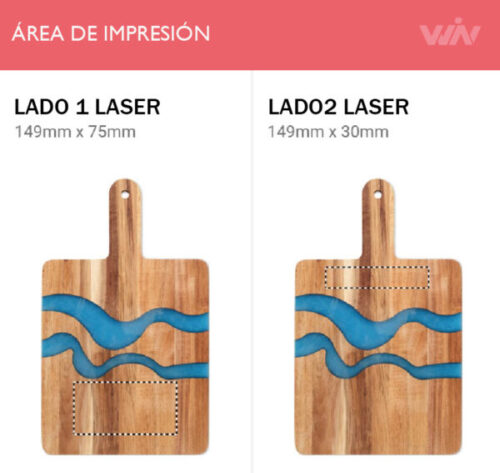 Tabla de servir AZUUR - Imagen 6