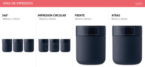 Vaso cerámico QERAM - Imagen 7