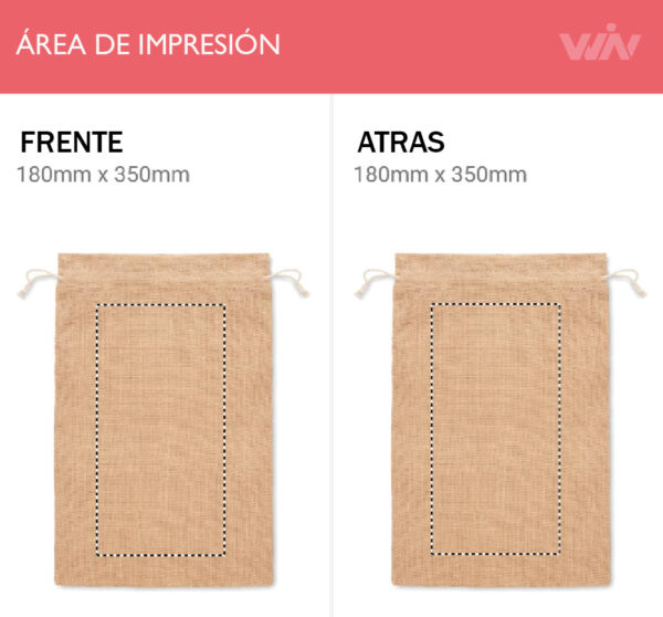 Bolsa JUTE LARGE - Imagen 3