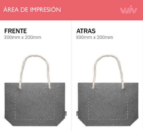 Bolso de playa FELTSEA - Imagen 2