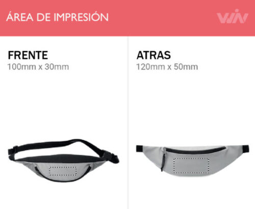 Bolso canguro VISIWAIST - Imagen 5