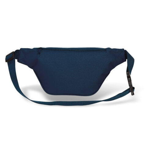 Bolso canguro Frubi personalizado de poliéster 600D con múltiples bolsillos y cinturón ajustable