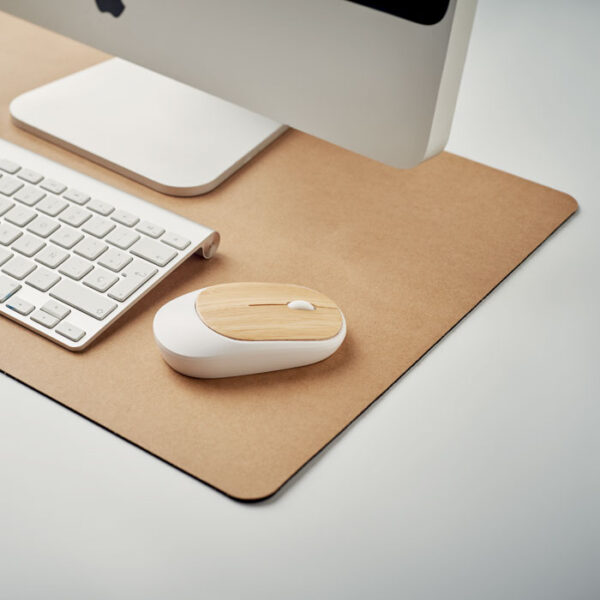 Mouse pad ecológico PAD de papel reciclado con base antideslizante