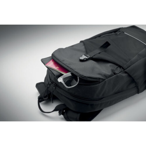 Mochila urbana personalizada Bagga con tirantes acolchados y banda reflectante