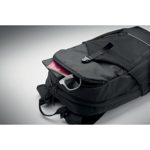 Mochila urbana personalizada Bagga con tirantes acolchados y banda reflectante