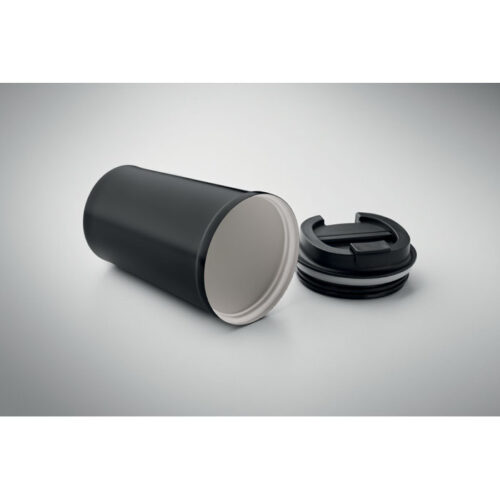 Vaso térmico NUNAVUM de acero reciclado con interior cerámico y tapa antifugas