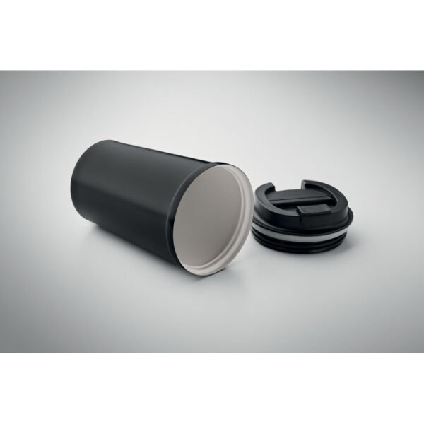 Vaso térmico NUNAVUM de acero reciclado con interior cerámico y tapa antifugas
