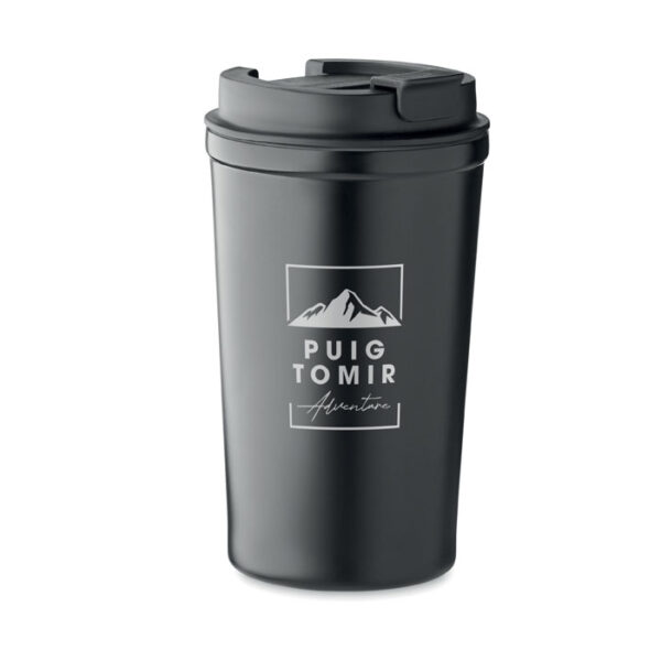 Vaso térmico NUNAVUM de acero reciclado con interior cerámico y tapa antifugas