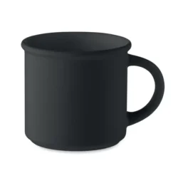 Taza Cerámica Cupage: 300 ml de estilo vintage en acabado mate, ergonómica y personalizable. Regalo corporativo elegante y sostenible.