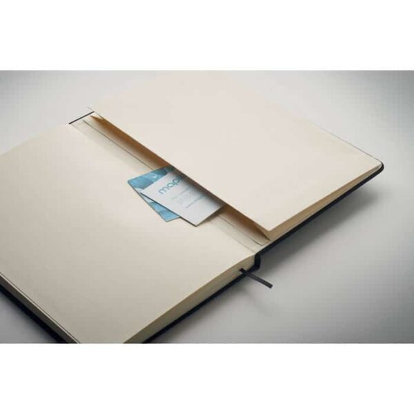 Set de libreta ecológica NOTA con bolígrafo de bambú y cubierta RPET