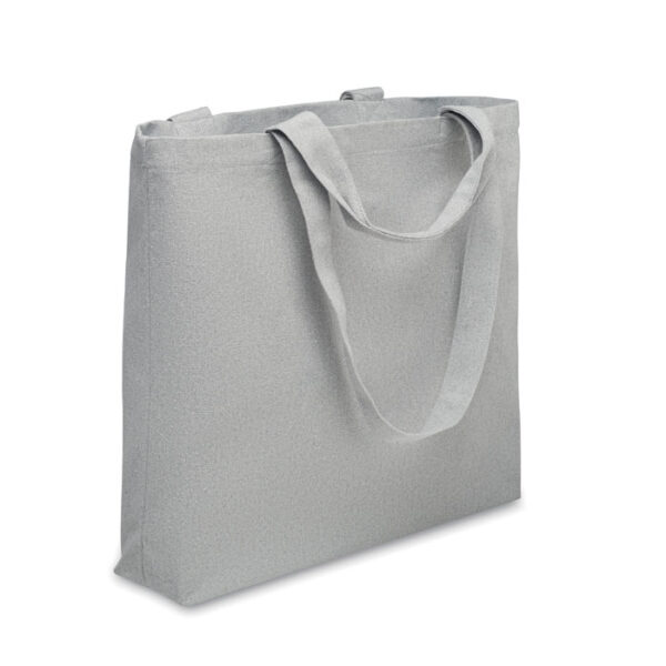 Bolsa reciclada con asas largas MALDI de tejido ecológico, ideal para eventos responsables y campañas promocionales sostenibles
