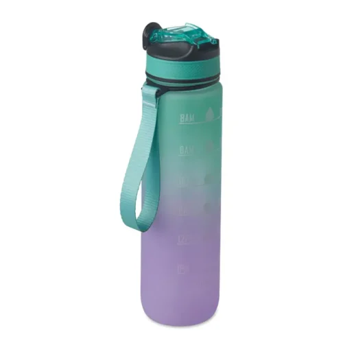 Botella ecológica para deporte ACTIVATE con marcador de hidratación y tapa segura