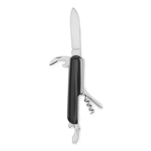 Navaja multiusos de aluminio reciclado con 5 funciones MULTICHILLO