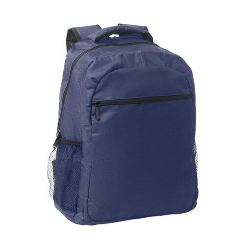 Mochila ecológica personalizada Topper con bolsillos de malla y espacio para portátil