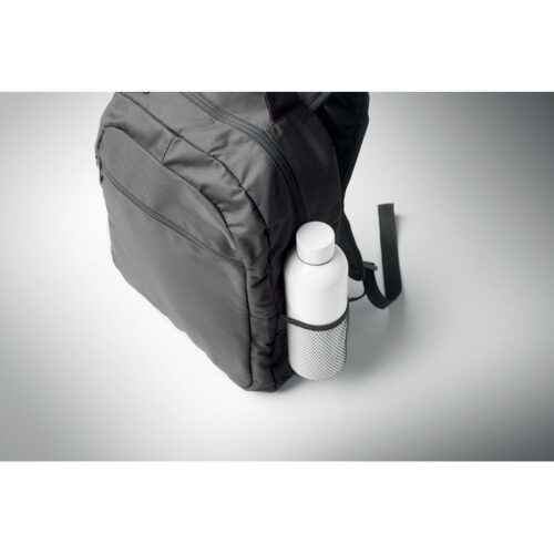 Mochila ecológica personalizada Topper con bolsillos de malla y espacio para portátil