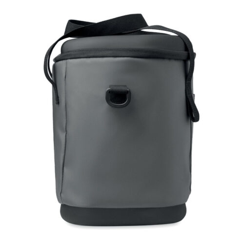 Lonchera térmica promocional Coolin de 40 litros con bolsillo frontal, abrebotellas y correa ajustable