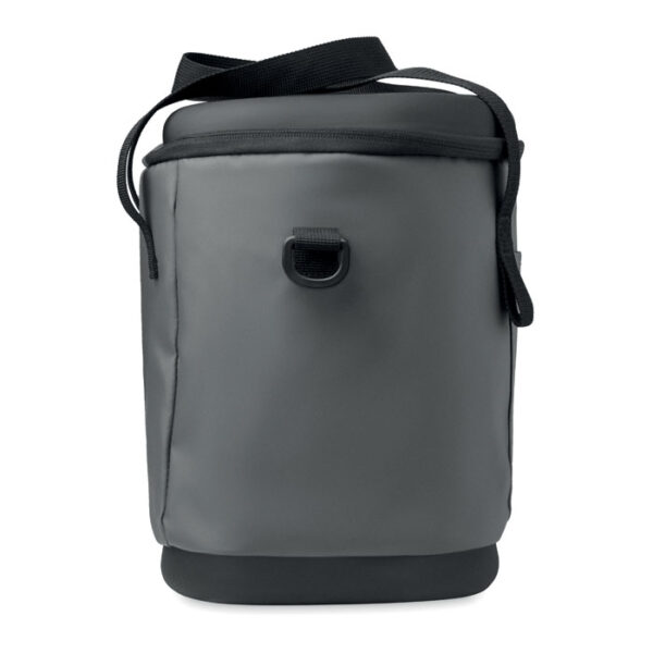 Lonchera térmica promocional Coolin de 40 litros con bolsillo frontal, abrebotellas y correa ajustable