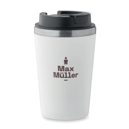 Vaso térmico BLERM de 350 ml con tapa antifugas y revestimiento interior cerámico