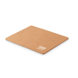Mouse pad de corcho MATTY rectangular sobre escritorio eco-friendly
