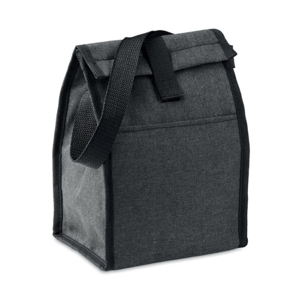 Lonchera ecológica personalizada Bobe de 3 litros con cierre de velcro, bolsillo frontal y asa superior
