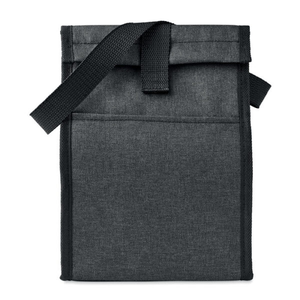 Lonchera ecológica personalizada Bobe de 3 litros con cierre de velcro, bolsillo frontal y asa superior