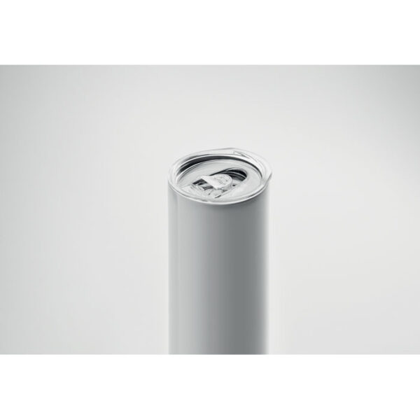 Vaso térmico sublimable SFEER de acero inoxidable con tapa y diseño cilíndrico