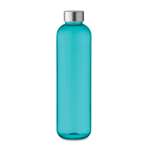 Botella de Tritan personalizada de 1 litro con tapa de rosca y diseño ergonómico