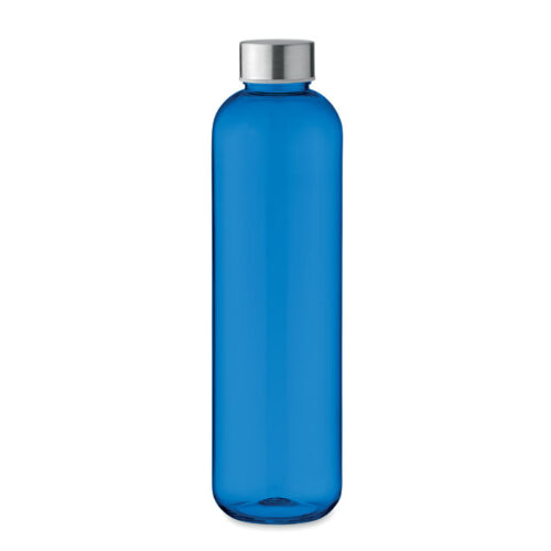 Botella de Tritan personalizada de 1 litro con tapa de rosca y diseño ergonómico