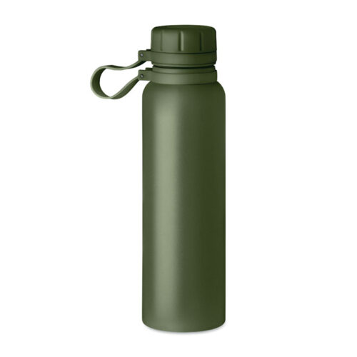 Botella térmica ONTO de gran capacidad con tapa giratoria, acero inoxidable y asa de silicona, ideal para hidratación sostenible