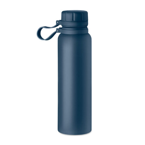 Botella térmica ONTO de gran capacidad con tapa giratoria, acero inoxidable y asa de silicona, ideal para hidratación sostenible
