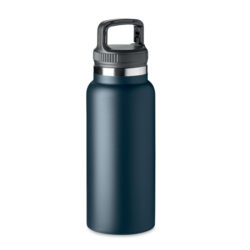 Botella térmica CLEO LARGE de 970 ml en acero inoxidable con tapa de rosca y asa integrada, ideal como botella térmica grande personalizada para eventos