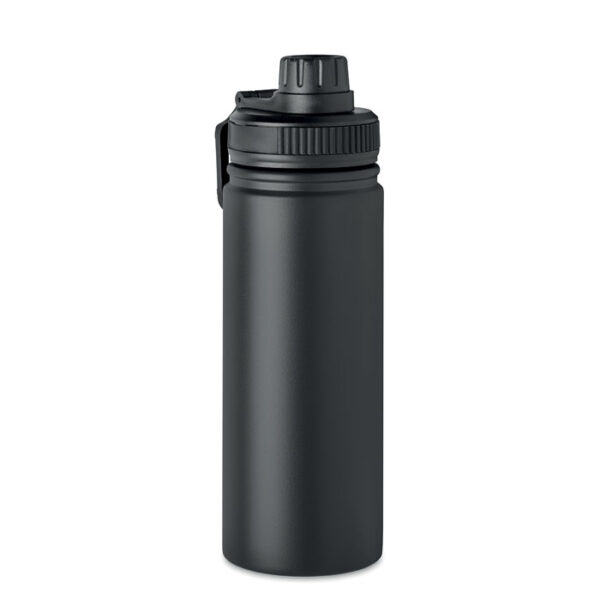 Botella térmica MILI de acero inoxidable con boquilla integrada y asa, ideal para hidratación activa y sostenible