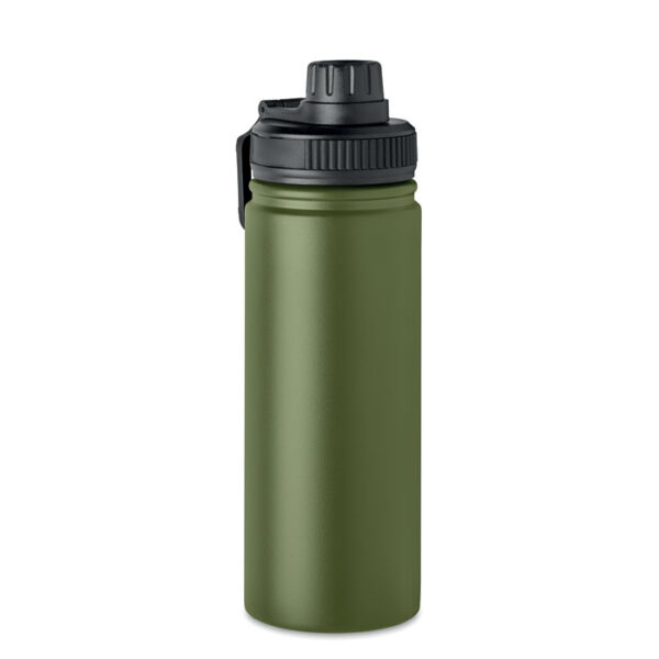 Botella térmica MILI de acero inoxidable con boquilla integrada y asa, ideal para hidratación activa y sostenible