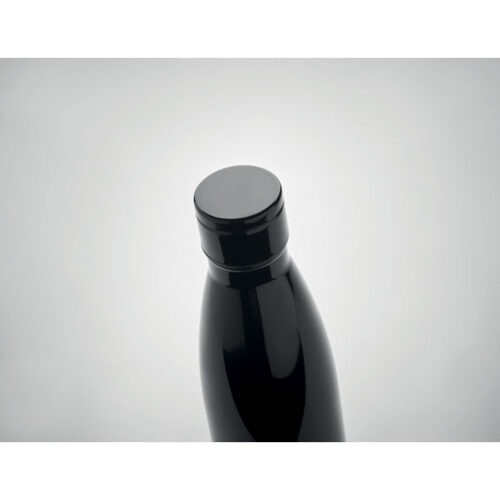 Botella térmica BELO LUX negra con pantalla LED de temperatura en la tapa