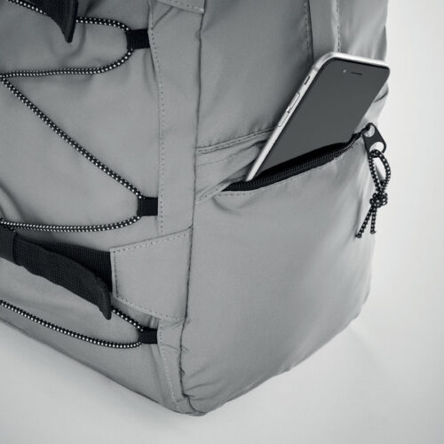 Mochila reflectante deportiva SPORTBAG con compartimento para laptop y bolsillos laterales