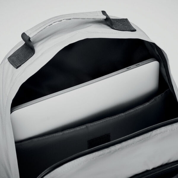 Mochila reflectante deportiva SPORTBAG con compartimento para laptop y bolsillos laterales