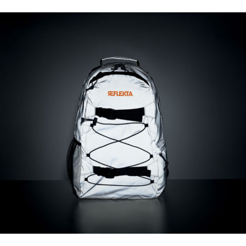 Mochila reflectante deportiva SPORTBAG con compartimento para laptop y bolsillos laterales