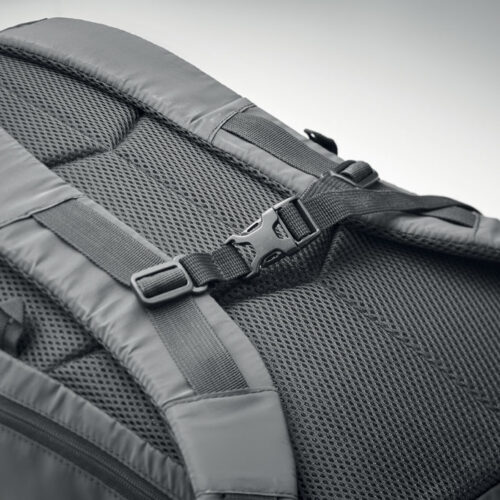 Mochila reflectante EIGER con recubrimiento de poliéster 190T