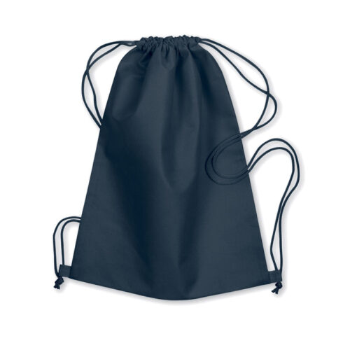 Bolsa deportiva promocional DAFFY ligera y reutilizable con cordones, ideal para eventos escolares, ferias y campañas publicitarias sostenibles