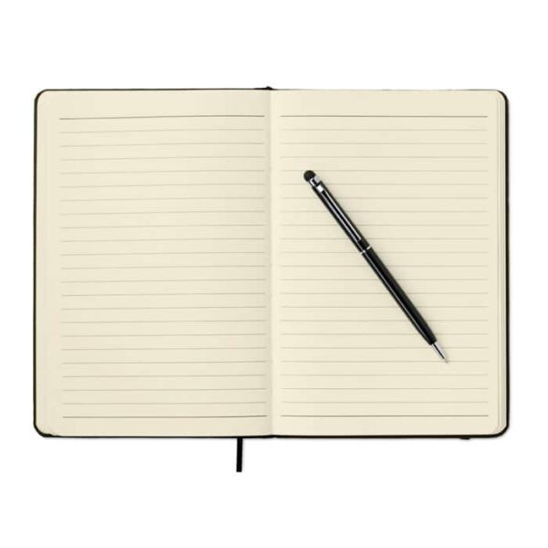 Set de libreta corporativo NEILO con bolígrafo y caja negra