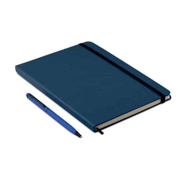 Set de libreta corporativo NEILO con bolígrafo y caja negra