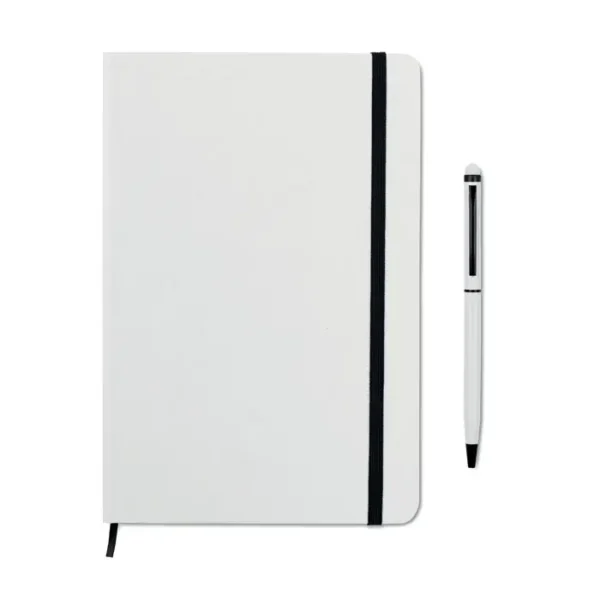 Set de libreta corporativo NEILO con bolígrafo y caja negra